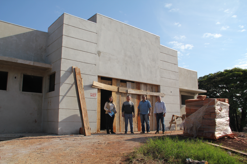 EXECUTIVO VISTORIA CONSTRUÇÃO DA UNIDADE DE SAÚDE DO BAIRRO SÃO FRANCISCO 